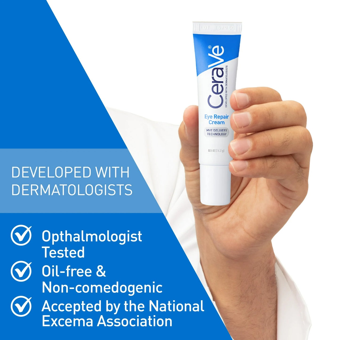CeraVe Under Eye Cream Repair for Dark Circles and Puffiness