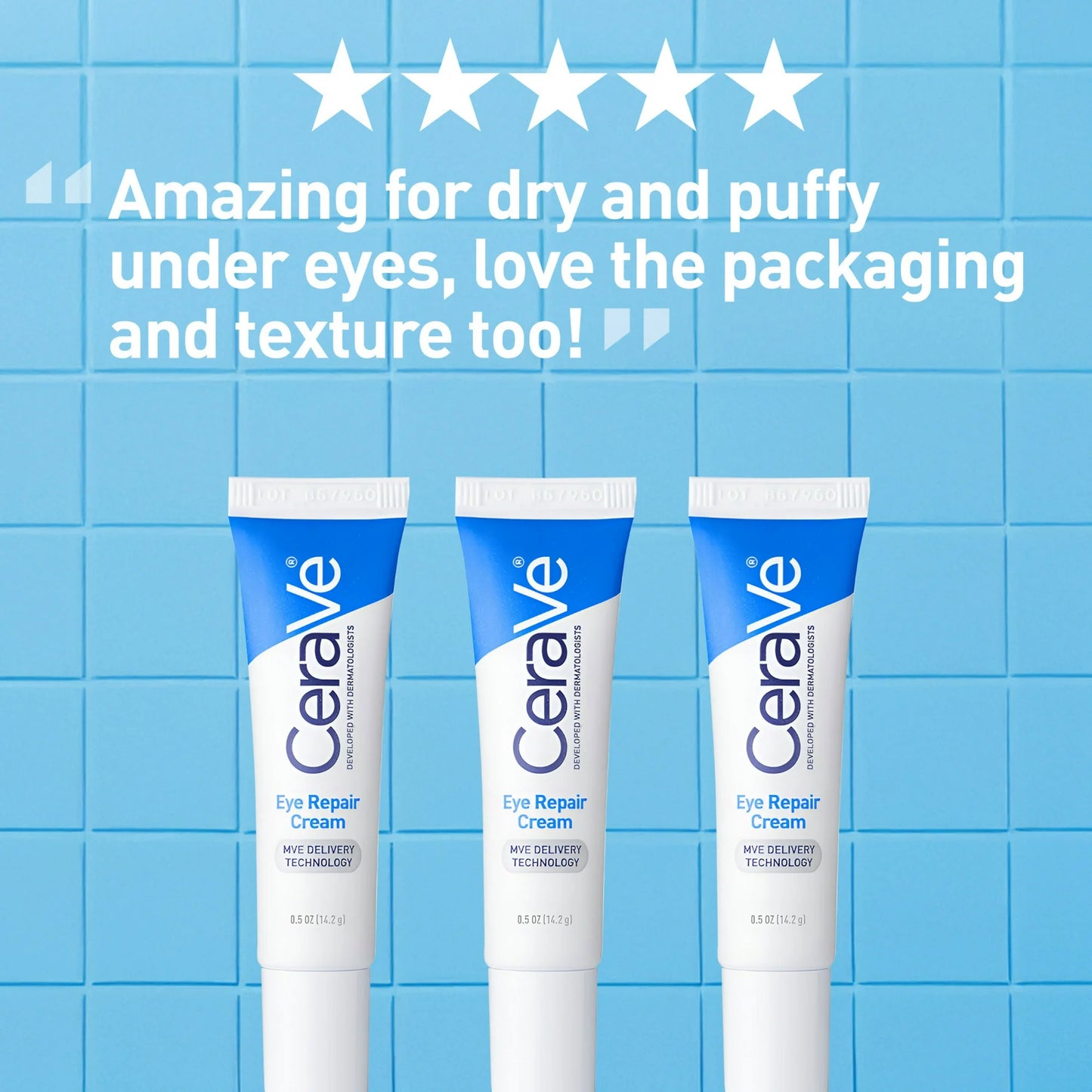 CeraVe Under Eye Cream Repair for Dark Circles and Puffiness