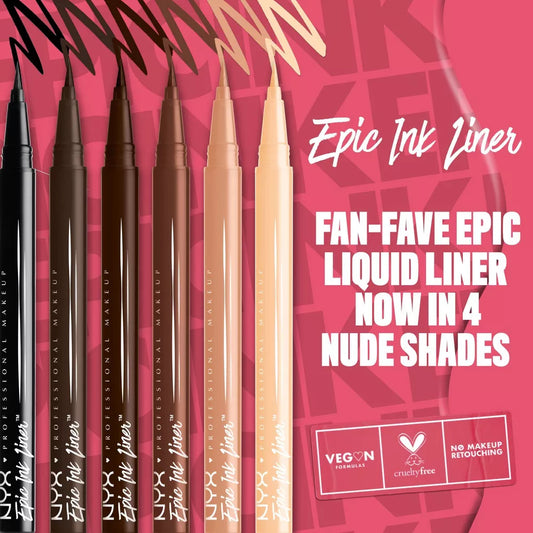 NYX Professional Makeup Epic Ink Liner - 0.03 fl oz